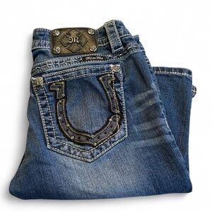 Miss Me Women's Blue Jeans Bermuda Shorts Sz 29